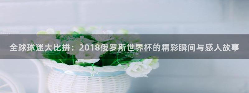 世界杯直播高清：全球球迷大比拼：2018俄罗斯世界杯的精彩瞬间与感人故事